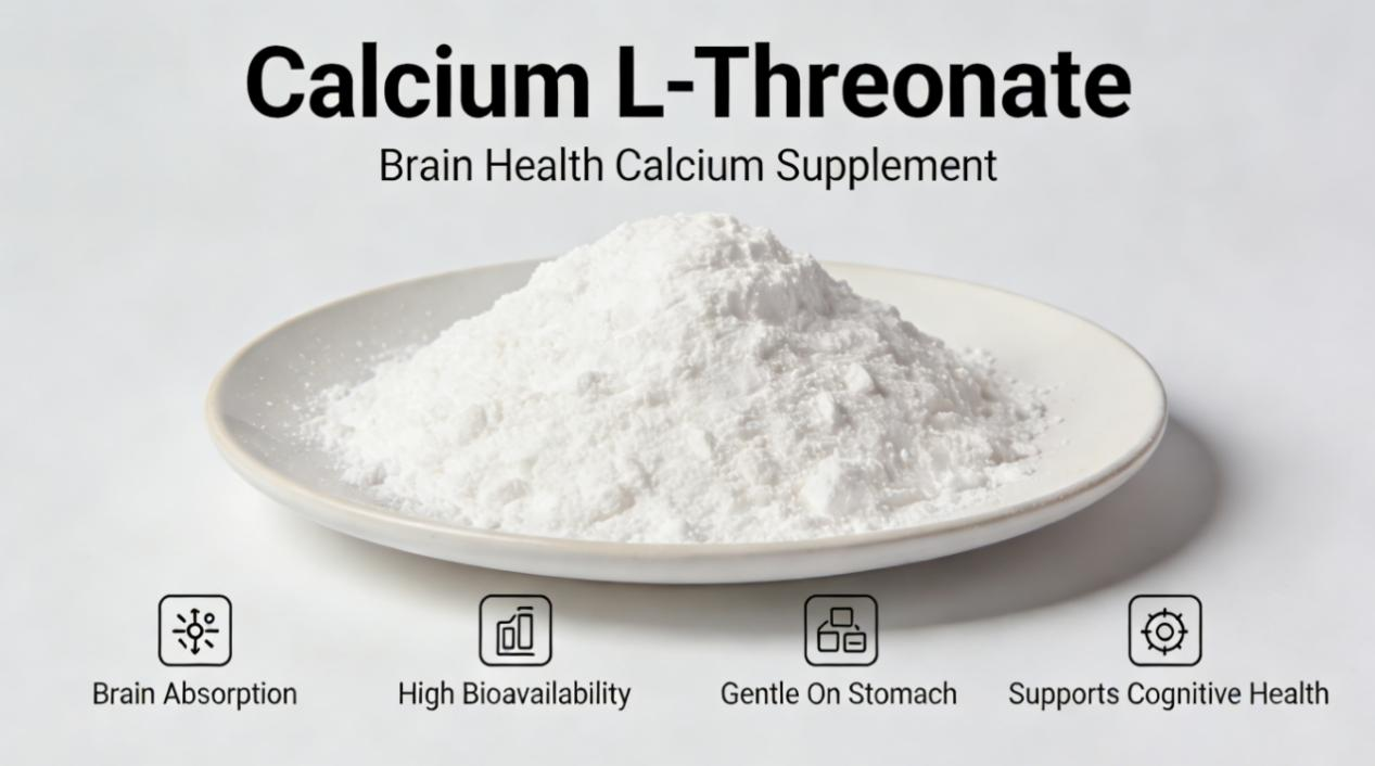 What Makes Calcium L-Threonate a Distinctive Choice for Bone and Cognitive Health Formulations